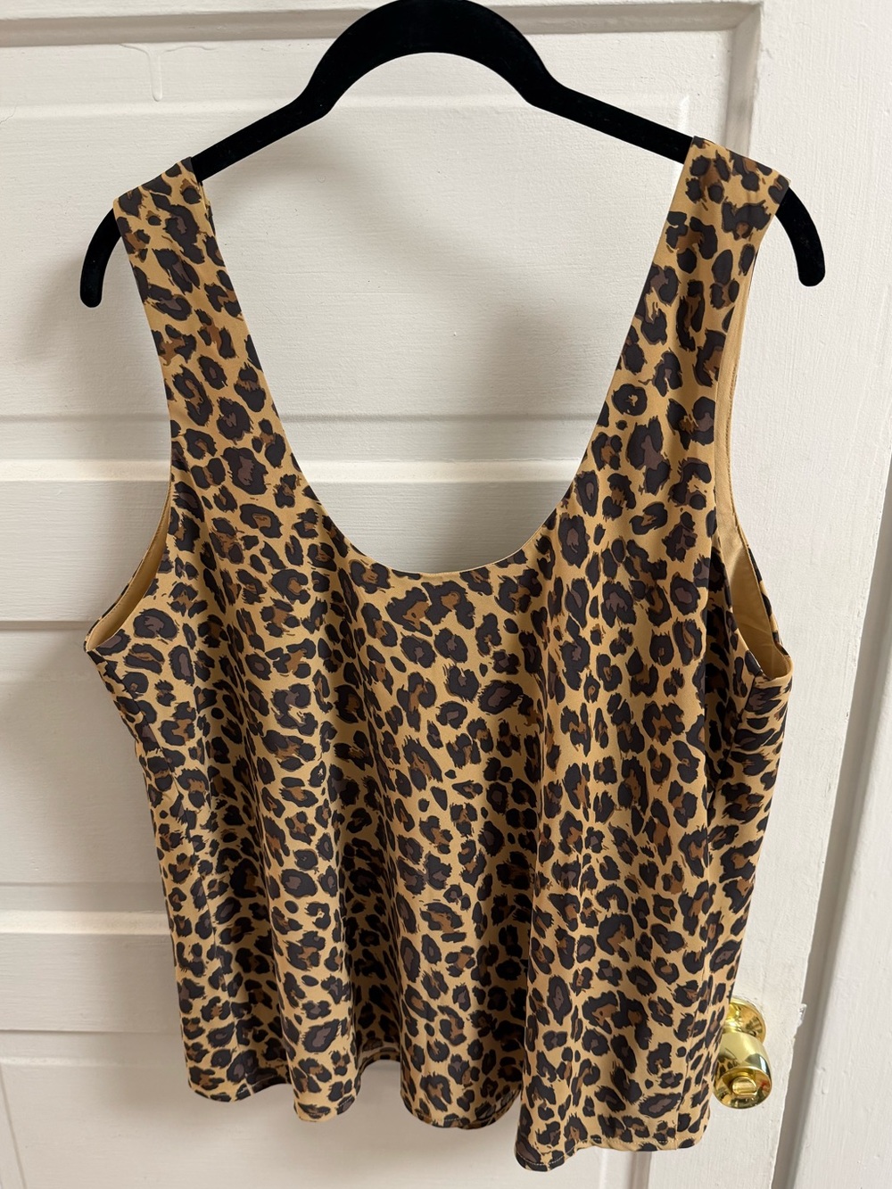 Abercrombie & Fitch Leopard Print Tank Top